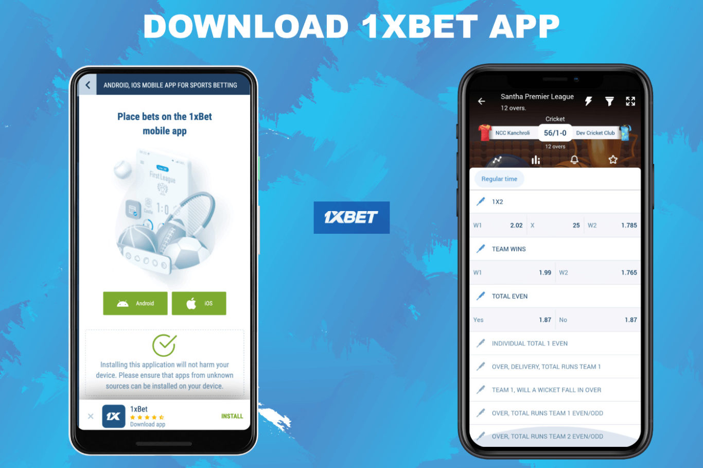 1xBet Login Mobile